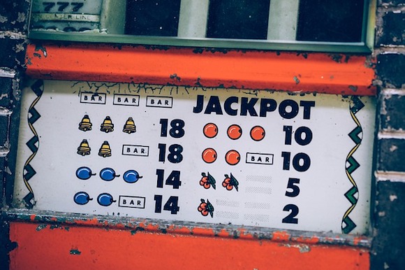 Spielautomat mit Jackpot